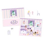 Melissa & Doug Kreatív Játék, Újrahasználható Matrica Készlet, Lakberendezés (Melissa & Doug, 14197)