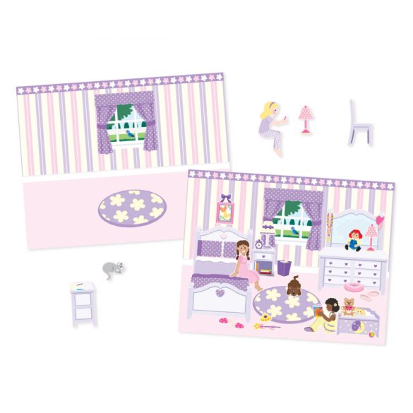Melissa & Doug Kreatív Játék, Újrahasználható Matrica Készlet, Lakberendezés (Melissa & Doug, 14197)
