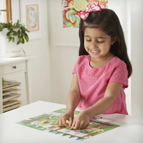 Melissa & Doug Kreatív Játék, Újrahasználható Matrica Készlet, Lakberendezés (Melissa & Doug, 14197)