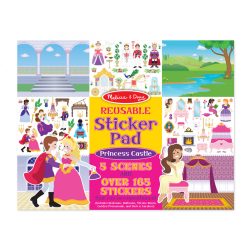   Melissa & Doug Kreatív Játék, Újrahasználható Matrica Készlet, Hercegnő (Melissa & Doug, 4306)