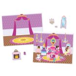 Melissa & Doug Kreatív Játék, Újrahasználható Matrica Készlet, Hercegnő (Melissa & Doug, 4306)
