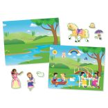 Melissa & Doug Kreatív Játék, Újrahasználható Matrica Készlet, Hercegnő (Melissa & Doug, 4306)