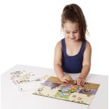 Melissa & Doug Kreatív Játék, Újrahasználható Matrica Készlet, Tündérek (Melissa & Doug, 18603)