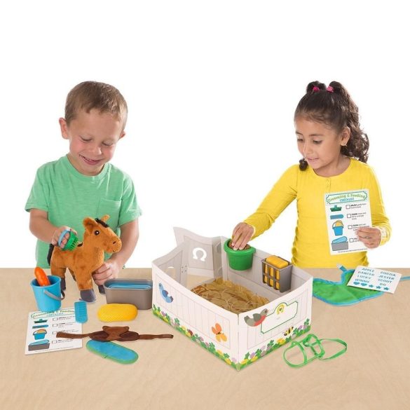 Melissa & Doug Szerepjáték, Lóápoló Játékszett (Melissa & Doug, 8537)