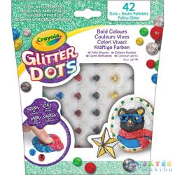   Crayola: Glitteres Dekorgyöngyök: Utántöltő Készlet (MH, 04-0803)