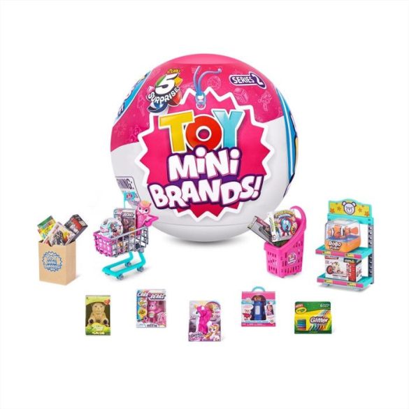 Toy Mini Brands Mini Játékok Meglepetés Csomag, 5 Db-os (Mini Brands, 77220GQ2)