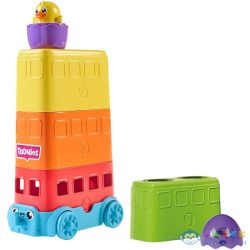   Tomy: Toomies Kukucska Tojáskák Emeletes Busz (Modell-Hobby, E73220C)