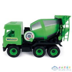   Wader: Middle Truck Betonkeverő, 38 Cm - Zöld (Modell-Hobby, 32104)