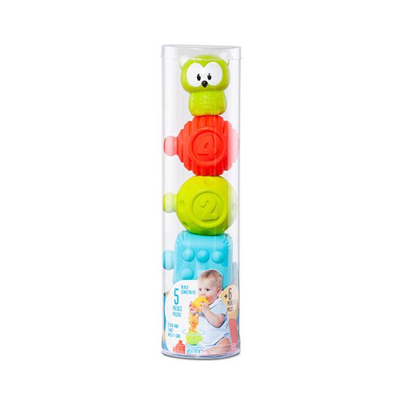 Molto: Play & Sense Baba Fejlesztő Építőcsomag 5Db-os Szett (Molto, 21517)