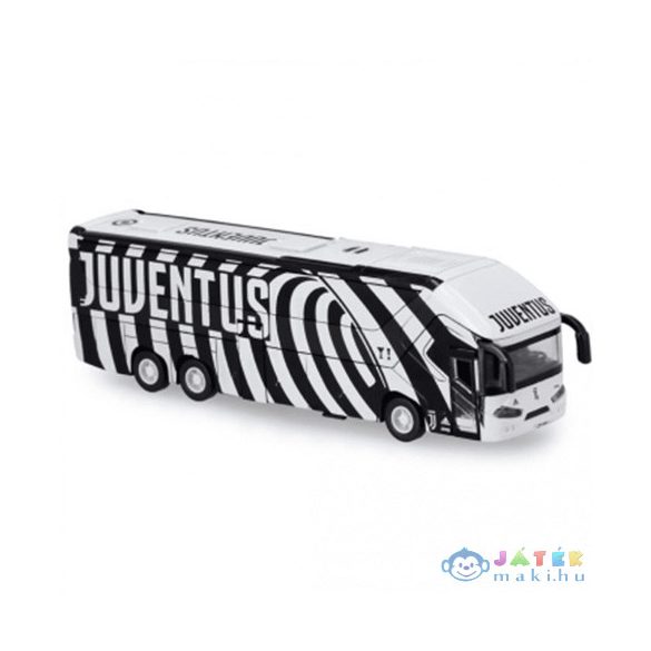 Juventus Csapatbusz, Hátrahúzós Kisautó 1/50 - Mondo Motors (Mondo, 51212)