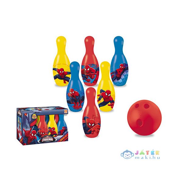 Pókember Bowling Szett 6Db Bábuval - Mondo Toys (Mondo Toys, 28075)