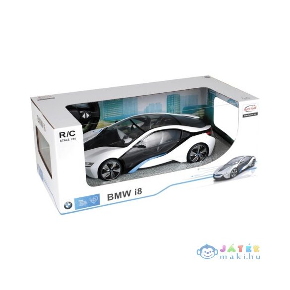 Rc Bmw I8 Concept Távirányítós Autó 1/14 Ezüst-Fekete - Mondo (Mondo Toys, 63266/ezust)