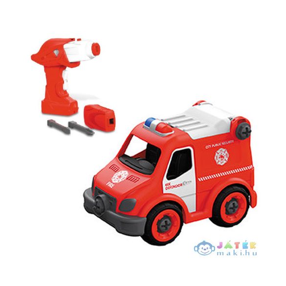 Rc Szerelhető Tűzoltó Rohamkocsi Távirányítós Autó 2,4Ghz - Mondo Motors (Mondo Toys, 63627/roham)
