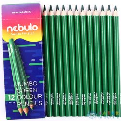 Nebulo: Jumbo Zöld Színű Ceruza 1Db (Nebulo, JZC-TR-1)