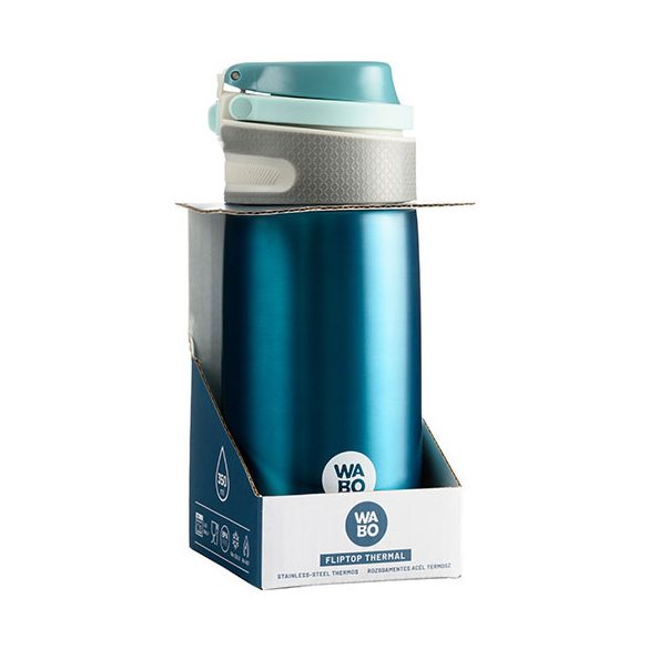 Nebulo: Wabo Kék Acél Termosz 350Ml (Nebulo, WTF-350-K)