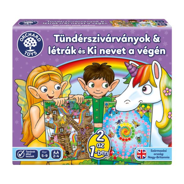 Orchard Toys Tündérszivárványok & Létrák És Ki Nevet A Végén (Orchard Toys, HU059)