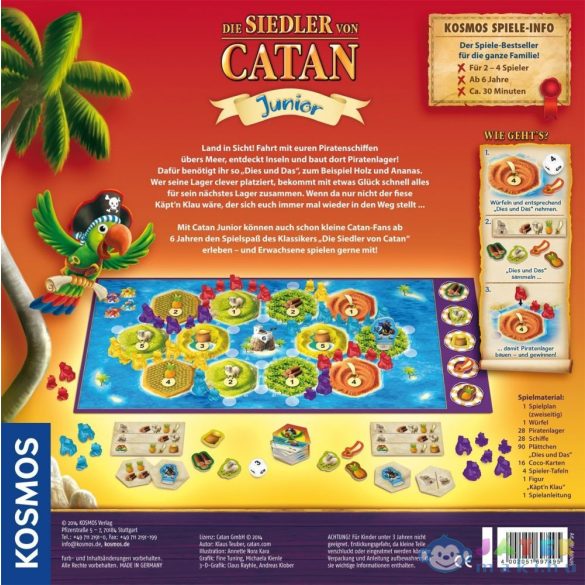 Catan Telepesei Junior