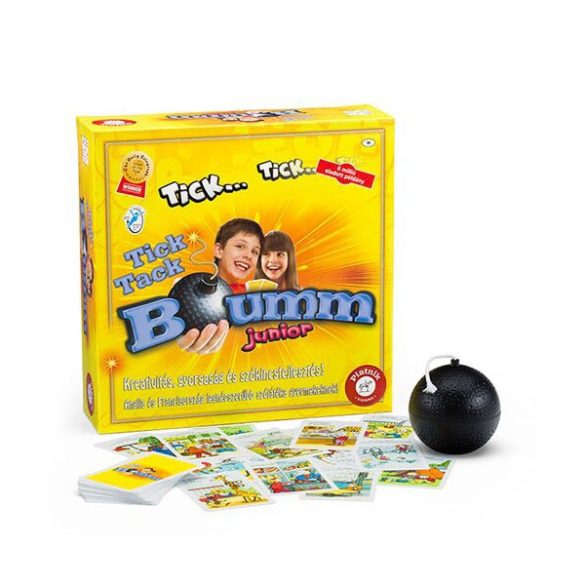 Tick Tack Bumm Junior társasjáték - új kiadás (Piatnik, 744969)