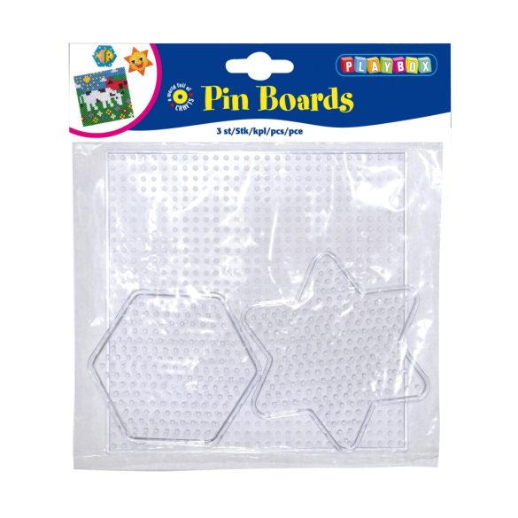 Playbox Forma, Vegyes Méret, 3 Db, Átlátszó (Playbox, 2455997)
