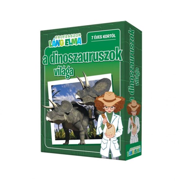 Professzor Láng Elma: A Dinoszauruszok Világa Társasjáték (Outset Media, 12408)