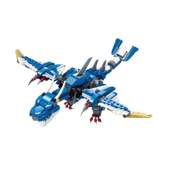 3 az 1-ben szuper kreátor Helikopter, Repülő sárkány vagy Vadászgép (QMAN® , QH42103)