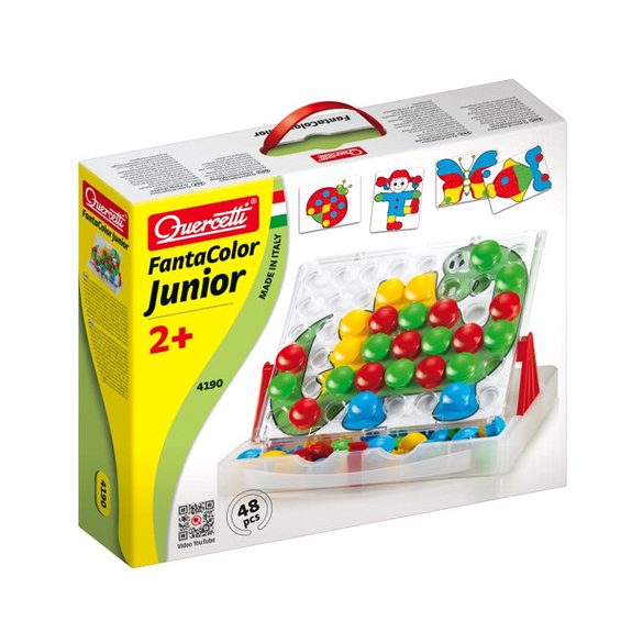 Quercetti: Junior Pötyi Készlet- Dínós 48Db-os (Quercetti, 4190)