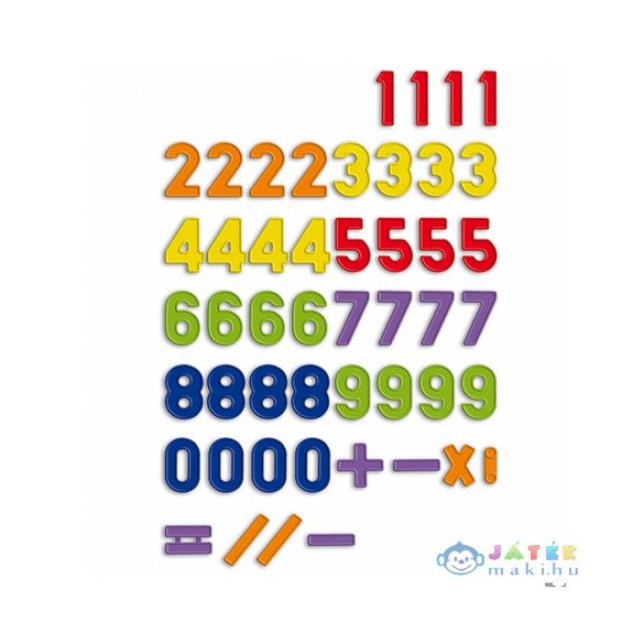 Quercetti: Mágneses Számok 48Db-os (Quercetti, 5463)