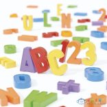 Quercetti: Abc + 123 Mágneses Szett 106Db-os (Quercetti, 5465)