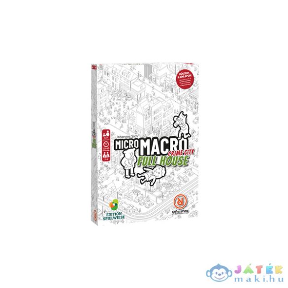 Micromacro: Full House Társasjáték (Reflexshop, PEGMMCC2)