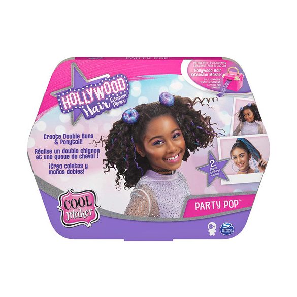 Cool Maker: Hollywood Hajformázó Készlet - Lila (Spin Master, 6058276)
