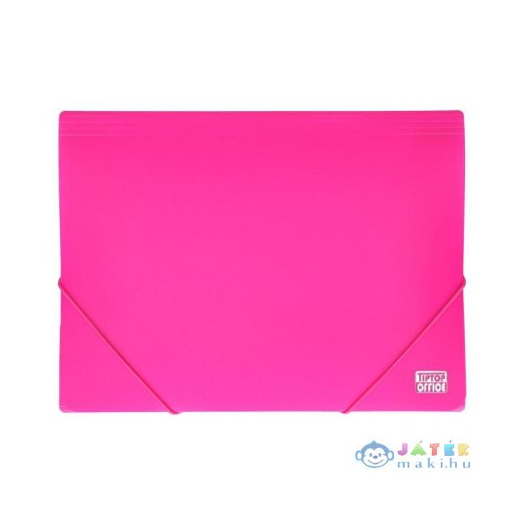 Spirit: Neon Pink Műanyag Gumis Mappa A4-Es (Spirit, 405368)
