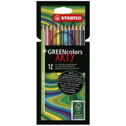   Stabilo: Greencolors Arty Színesceruza 12Db-os Szett (Stabilo, 6019/12-1-20)