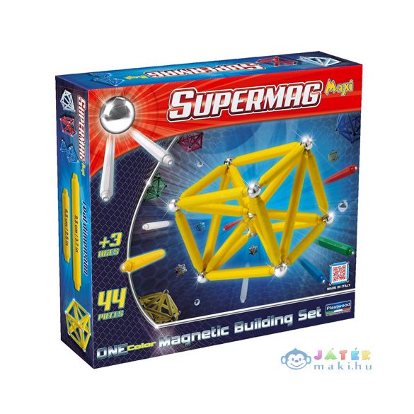 Supermag: Maxi One Color 44 Db-os Mágneses Játék (Supermag, 122)