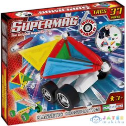   Supermag: Tags Wheels 37 Db-os Mágneses Építőjáték (Supermag, 180)