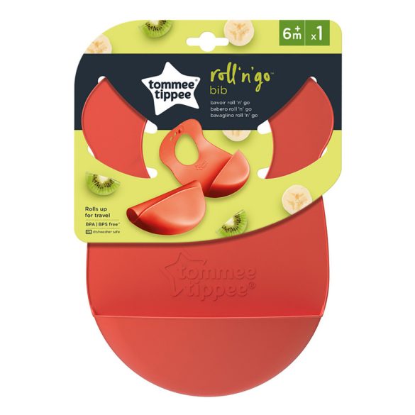 Tommee Tippee Műanyag Etető Előke (Mosógépben Mosható)