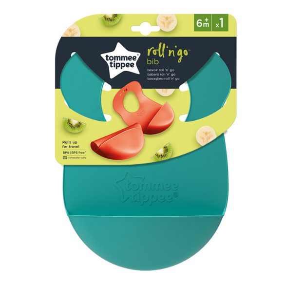 Tommee Tippee Műanyag Etető Előke (Mosógépben Mosható)