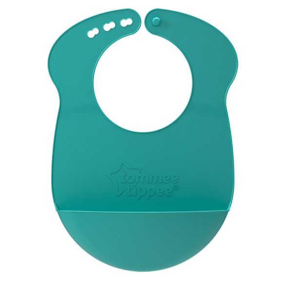 Tommee Tippee Műanyag Etető Előke (Mosógépben Mosható)