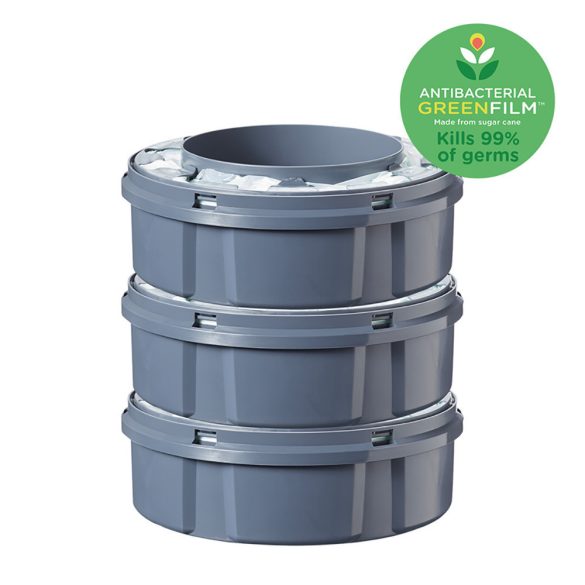 Tommee Tippee Twist&Click és Sangenic Tec pelenkatároló utántöltő 3 db-os citrus