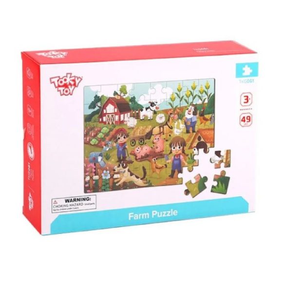 Farm Puzzle 49 Darabos (Tooky, TKG061)