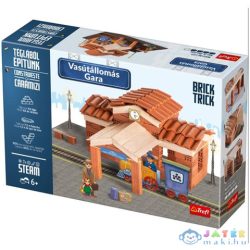   Brick Trick Téglából Építünk: Vasútállomás Építőjáték - Trefl (Trefl, 60970)
