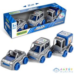   Kid Cars Rendőrségi Járművek 3Db-os Szett - Wader (Wader, 60024W)