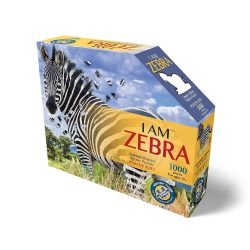 Wow Puzzle 1000 Db - Zebra (WOW Toys, 7003-IAMZebra)