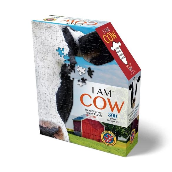 Wow Puzzle Mini 300 Db - Tehén (WOW Toys, 6002-IAMMCow)
