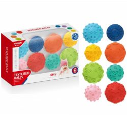   Szenzoros Tapintásfejlesztő Labdák - 8 Db-os Szett (Yixing, HE0257)